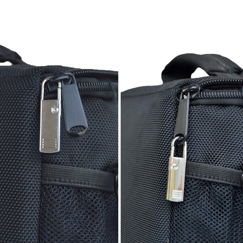 yeezo Zipper Pull Tab Replacement Metal Zipper Extension Handle Mend Fixer for Luggage Backpack Suitcase - Image 4